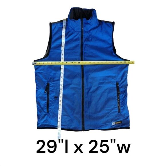 VTG Nautica Competition Blue Grey Reversible Insulated Vest Men's XL - Picture 16 of 16
